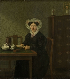 Portrait of a Woman by Willem Uppink