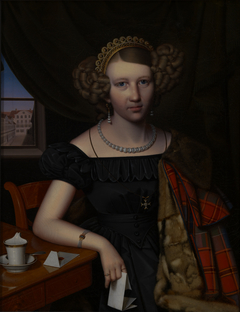 Portrait of a Young Lady by Unknown Artist