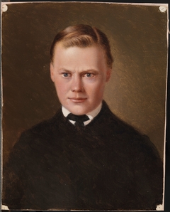 Portrait of a Young Man by Ferdinand von Wright