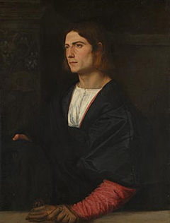 Portrait of a Young Man by Titian