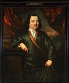 Portrait of Abraham de Sadelaer by Nicolaes Maes