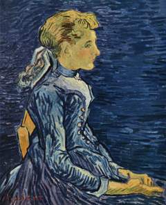 Portrait of Adeline Ravoux by Vincent van Gogh