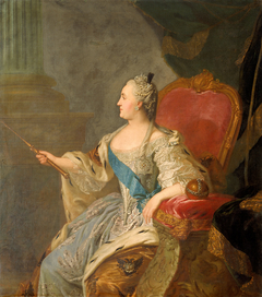 Portrait of Catherine II by Fyodor Rokotov