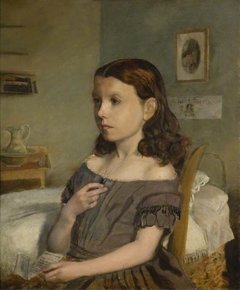 Portrait of Ellen Bennett by Edward R Taylor