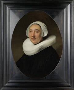 Portrait of Haesje Jacobsdr van Cleyburg by Rembrandt