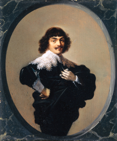 Portrait of Jean Fontaine (1608-1668) by Hendrik Gerritsz Pot