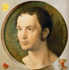 portrait of Johann Kleeberger by Albrecht Dürer