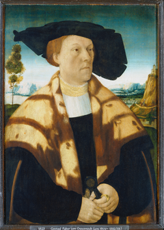 Portrait of Johann Stralenberg by Conrad Faber von Kreuznach