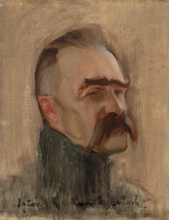 Portrait of Józef Piłsudski by Konrad Krzyżanowski