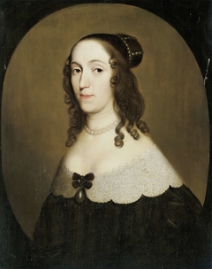 Portrait of Louise Christina, Countess of Solms-Braunfels, 2nd Wife of Johan Wolfert van Brederode by Unknown Artist