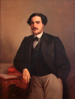 Portrait of Luís Antônio Alves de Carvalho by Agostinho José da Mota