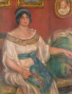 Portrait of Madame Colonna Romano by Auguste Renoir