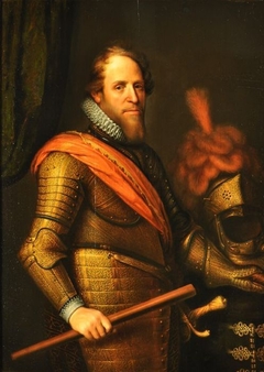 Portrait of Prins Maurits (1567-1625) by Michiel van Mierevelt