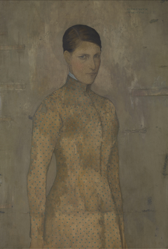 Portrait of Prudence De Schepper by Gustave Van de Woestijne