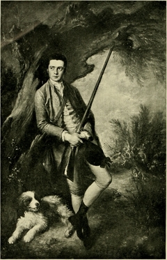 Portrait of William Poyntz of Midgham and his Dog Amber by Thomas Gainsborough