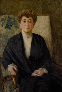 Portrait of Zofia Dolińska née Niesiołowska by Teodor Axentowicz