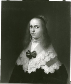 Portret van Clara van Andree by Jan de Stomme