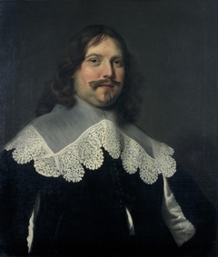 Portret van David Martens (1605-1665) by Jacob Adriaensz Backer