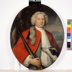 Portret van een man, mogelijk Herman Arnoldus Gerlings (1700-1749) by Anonymous