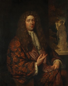 Portret van man uit geslacht Schepers by Caspar Netscher