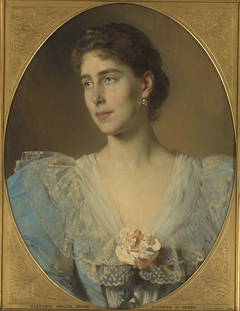 Princess Victoria Melita of Edinburgh, Grand Duchess of Hesse (1876-1936) by Heinrich von Angeli