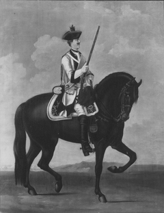 Private, Regiment of Horse "Gräfendorff" by David Morier