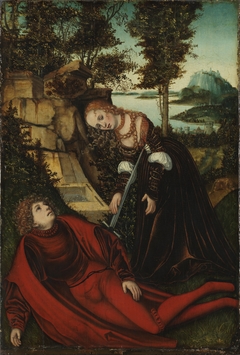 Pyramus and Thisbe by Lucas Cranach the Elder