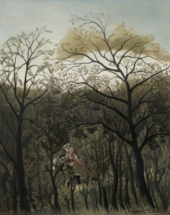 Rendezvous in the Forest by Henri Rousseau