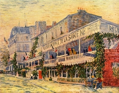 The Restaurant de la Sirène at Asnières by Vincent van Gogh