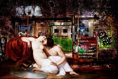 ‘’Ronaldo and Armida’’ A tribute to Francesco Hayez by Leon Sternberg