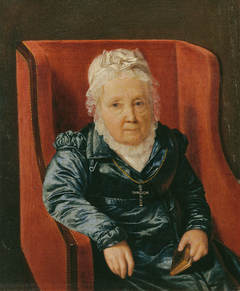 Rosina Wieser im Lehnstuhl by Ferdinand Georg Waldmüller