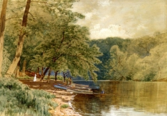 Rowboats for Hire by Alfred Thompson Bricher