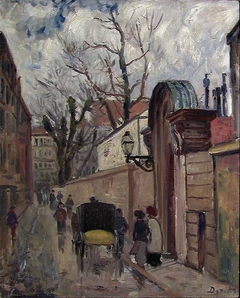 Rue Casette, Paris by Karl Edvard Diriks