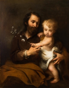 Saint Joseph and the Christ Child by Bartolomé Esteban Murillo