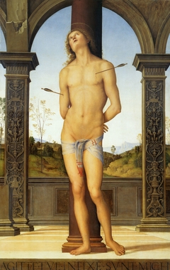 Saint Sebastian by Pietro Perugino