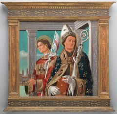 Saints Daniel of Padua and Louis of Toulouse by Jacopo da Montagnana