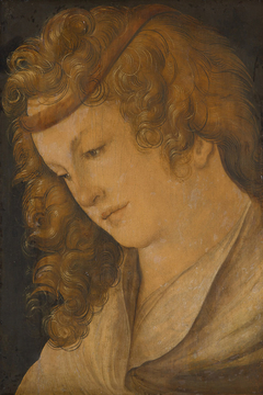 Sanguiniker (sog. Frauenkopf) by Hans Leonhard Schäufelein