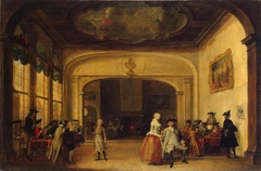 Scene in a Coffee Shop by Cornelis Troost