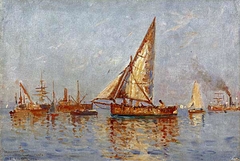 Seascape (1912) by Mário Navarro da Costa