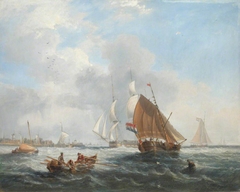 Seascape by Edmund Thornton Crawford