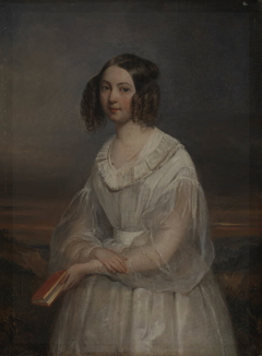 Self-portrait by Adèle Ferrand