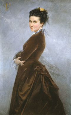 Self-portrait by Nélie Jacquemart