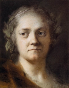 Self-portrait by Rosalba Carriera