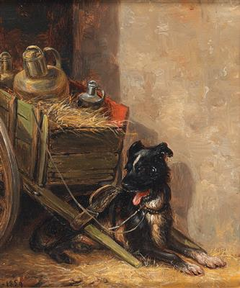 Short Rest (1859) by Henriëtte Ronner-Knip