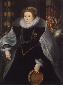 Sieve Portrait of Queen Elizabeth I by Quentin Metsys the Younger