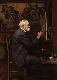 Sir Edward John Poynter, 1st Bt by Philip Burne-Jones