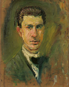 Small Self-Portrait by Richard Gerstl