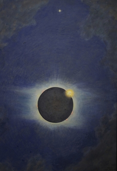 Solar Eclipse, Lompoc 1923 by Howard Russell Butler