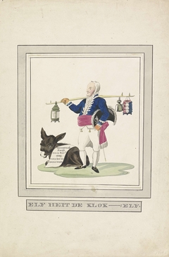 Spotprent op Talleyrand, 1813 by Unknown Artist