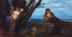 Spring Evening by Arnold Böcklin